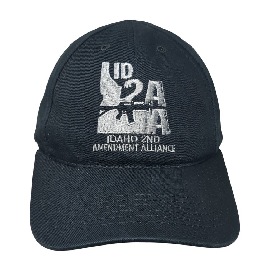 Idaho 2nd Amendment Alliance Baseball Cap Black One Size Adjustable Graffiti